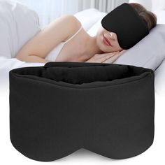 PRICES MAY VARY. 🌙Light-Blocking for Day & Night - Hilph cotton sleep eye mask is designed of large size with built in black-out liner and addition material around the nose area, so it can well wrap around your head and blocks out total light no matter at daytime or at night for side sleepers. 🌙Comfortable & Adjustable - Hilph sleeping eye mask for side sleeper is an upgraded thicken version of the handmade cotton eye mask, made of softer, skin-friendly and lightweight fabric, it makes you fee Block Lights, Sleeping Eye Mask, Night Mask, Sleep Eye, Wing Design, Side Sleeper, Elastic Rope, Fall Asleep Faster, Eye Cover