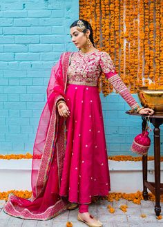 Punjabi Dress, Pakistani Fashion Party Wear, Eid Collection, Organza Dupatta, Designer Dresses Indian, Desi Fashion, Pakistani Fashion, Large Fashion