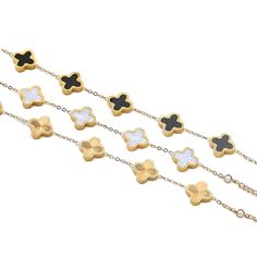 PRICES MAY VARY. 18K Gold Plated Lucky Bracelet boasts an intricately crafted four-leaf clover, symbolizing not only luck but also love, hope, and health. It serves as a timeless emblem of positivity and well-being.To have a four-leaf clover is to have luck. The length of the bracelet can be easily adjusted to comfortably fit the majority of women's wrists,The Clover Bracelet is 6.41 "+1.9" extension chain, ensuring a perfect and personalized wearing experience. Indulge in luxury with this brace Bracelet Trendy, Clover Bracelet, Lucky Bracelet, Leaf Flower, Adjustable Jewelry, Leaf Flowers, Four Leaf, Flower Bracelet, Bracelet For Women