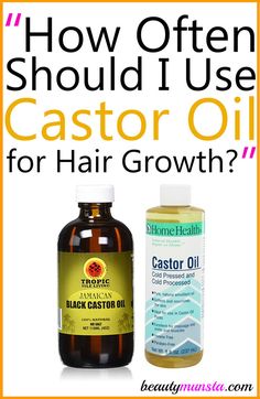 Castor oil is highly praised for promoting abundant hair growth! Before you get started on the castor oil treatments, you might be wondering, ‘How often should I use castor oil for hair growth?’ Find the answer here! Castor Oil for Hair Growth Castor oil has been used since ancient times for a whole host of … Castor Oil For Hair Growth, Oil For Hair Growth, Castor Oil For Hair, Jamaican Black Castor Oil, Oil For Hair, Black Castor Oil, Oil Hair, Hair Growth Faster, For Hair Growth