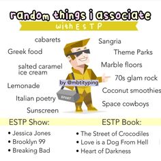 Estp Core, Oc Dynamics, Estp Mbti, Explorers Mbti, Personality Growth, Coconut Smoothie