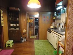 the kitchen is clean and ready for us to use in the day time as well