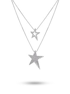 PRICES MAY VARY. Y2K GRUNGE LAYERED RHINESTONE STAR NECKLACE: The star symbol is associated with guidance, protection, and enlightenment. It is also a symbol of hope, good luck, and aspirations. The Star Necklace is a great addition to your collection. MATERIALS: Meticulously crafted from high-quality zinc alloy SIZE: Small Star Pendant measures 0.78 inches in width, 1.29 inches in length. Big Star Pendant measures 1.6 inches in width, 2 inches in length. The first Chain length: 23.6 inches, the Big Star Necklace, Grunge Y2k Aesthetic, New Year Jewelry, Necklace Grunge, Grunge Necklace, Star Symbol, Gothic Y2k, Necklace Y2k, Pentagram Necklace