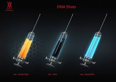 three different types of medical devices with the same color and size as shown in this graphic