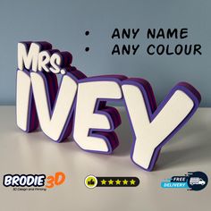 an image of the word mr and mrs in 3d letters