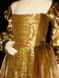 Gold Satin Gown, Philippa Gregory, The Other Boleyn Girl, Gold Satin, Fantasy Costumes, Satin Gown, Costume Design, Ever After, Flapper Dress