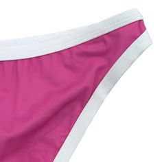 ALL SALES FINAL. No Refunds/Exchanges on Warehouse Sale items."Show off your playful side in our pink color block bikini. With its vibrant colors and flattering design, this bikini will make you stand out on the beach. Perfect for any fun-loving woman!" UPF 50 95% polyester 5% spandex Wash Delicate Lay Flat to Dry Fun Loving, Upf 50, Lay Flat, Pink Color, Sale Items, Color Block, The Beach, Vibrant Colors, Spandex