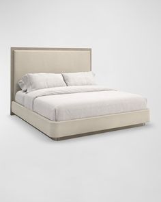 Get free shipping on Caracole Anthology King Bed at Neiman Marcus. Shop the latest luxury fashions from top designers. Greek Motifs, Bedroom Glam, Caracole Furniture, Pale Tan, Modern Coastal Decor, Dream Master, Bedroom Interiors, Classic Bed, Modern Beach House