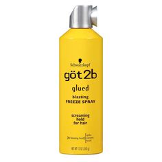 GOT2B Glued Blasting FREEZE SPRAY 12 Oz Description For a blasting hold Spike, cement, finish Screaming hold for hair got2b GluedFreeze that style into place with got2b blasting Freeze Spray. Spray through hair carelessly for that sexy, messy look or twist tips into spikes for an outrageous hold that will last until your next shampoo. Only for stuck-up styles and extreme rock-hard hair. Messy Look, Got2b Glued, Clip In Weave, Skin Care Lotions, Remy Hair Wigs, Hair Supplies, Hair Lotion, Remy Hair Weave, Brazilian Remy Hair