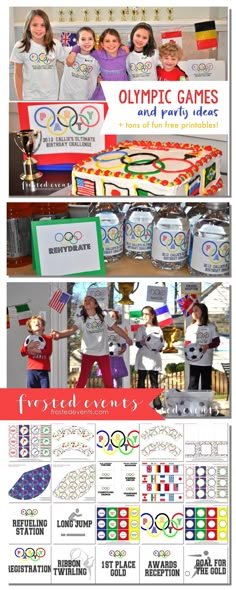 olympic games and party ideas for kids