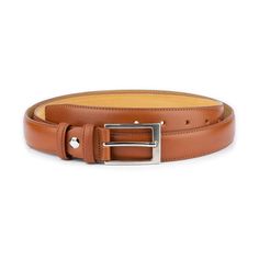 Elevate your wardrobe with the quintessence of sophistication and durability - our Men's Light Brown Belt. Crafted meticulously from genuine leather, this belt stands as a testament to timeless style and enduring quality. With a height of 1 1/8" (3.0 cm), it strikes the perfect balance between prominence and subtlety, making it an ideal accessory for your dress attire. The light brown hue of the leather exudes a warm, versatile elegance that complements a wide array of outfit choices. Whether it Classic Fitted Belts And Suspenders With Belt Included, Leather Belt With Removable Buckle For Semi-formal Occasions, Classic Brown Belt Buckles For Work, Brown Leather Belt Buckles For Work, Classic Leather Belt Buckles For Business Casual, Business Leather Belt Buckles With Removable Belt, Classic Brown Belts For Business Casual, Classic Business Belt In Bridle Leather, Luxury Brown Belts And Suspenders For Business