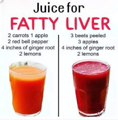 juice for fatty livers