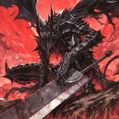 Guts Rage Berserk, Berserk Beast Of Darkness, Berserk Concept Art, Beast Of Darkness Berserk, Guts Berserk Art, Berserker Art, Beast Of Darkness, Anime Concept Art, Berserk Armor