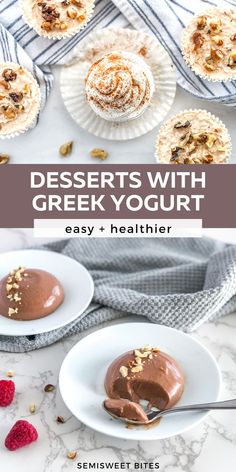 desserts with greek yogurt are easy and healthy