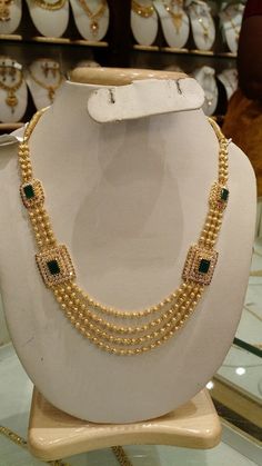 Layer Mala Designs Gold, Gundlamala Designs, Mohan Mala, Step Chain, Delicate Gold Jewelry, Bridal Necklace Designs, Layer Chain, Neck Pieces Jewelry