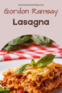 Blend of cheeses in lasagna Gordon Ramsay Lasagna Recipe, Gordon Ramsay Risotto, Gordon Ramsay Chicken, Gordon Ramsay Dishes, Gordon Ramsay Recipe, Lasagna Ingredients, Lasagna Recipes, Lasagna Pasta