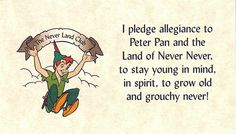 a quote from peter pan about neverland