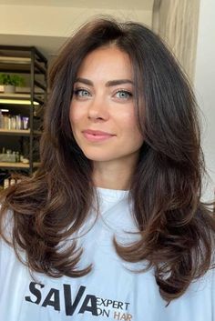 Thick Wavy Hair, Spring Hair, Haircuts For Wavy Hair, Long Layered Hair, Long Hair Cuts