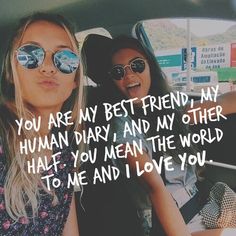 Character inspiration - The Maybe Boyfriend (Sam & Megan) Human Diary, National Best Friend Day, Best Friend Day, Dear Best Friend, Besties Quotes, Friends Day, 10th Quotes, Best Friends Quotes, Sister Quotes