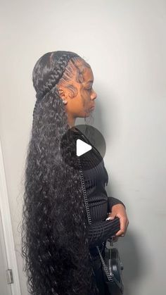 Louisville Ky slylist 🐐 on Instagram Curly Quick Weave Hairstyles, Flipover Quickweave Curly, Flipover Quickweave, Quickweave Hairstyles For Black Women, Quickweaves Hairstyles, Quickweave Hairstyles, Viral Reels, Two Braids