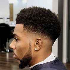 Top 10 Phenomenal Hairstyles for Black Men in 2016 Mid Fade Haircut, Drop Fade Haircut, Curly Hair Fade, Mens Hairstyles Fade, Taper Fade Haircut, Black Men Haircuts