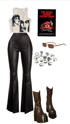 The Black Phone, Fest Outfits, Mode Zara, Black Phone, Baggy Pants, Mode Vintage