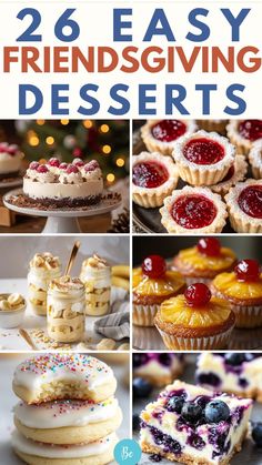 26 easy and delicious desserts to make for friends