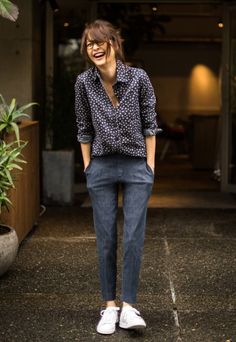 UNIQLO | Styling Book Quoi Porter, Looks Street Style, Tomboy Fashion, Work Outfits Women, Chris Brown