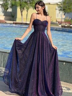 Tulle Sleeves, Prom Dresses Online, Fabric Swatch, Long Prom Dresses, Vestidos De Noche, Chest Pad, Dress 100, Prom Dresses Long, Purple Dress