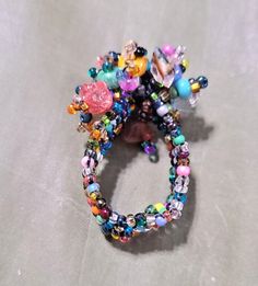 Beaded Ring, Rings Jewelry Fashion, Very Interesting, Ring Pictures, Beads Handmade, Beaded Rings, Ring Band, Household Items, Fashion Watches