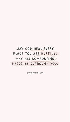 Dear Heavenly Father, I pray that your comforting presence surrounds anyone who is hurt or in pain, bringing peace to their troubled heart. Your Word assures us in Psalm 34:18 that "The Lord is near to the brokenhearted and saves the crushed in spirit." Lord, may they find solace in your promises in Isaiah 41:10 of being with them, strengthening them, and helping them. In the name of Jesus Christ, I pray. Amen. 🙏 Bible Reflection, Importance Of Prayer, God Heals, Names Of Jesus Christ, Christian Messages, Losing Faith, Christian Bible Quotes, Power Of Positivity, Faith Prayer