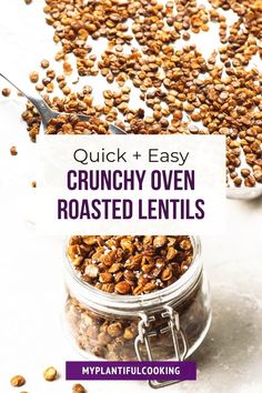 If you’re a fan of savory snacks, these crunchy roasted lentils are a must-try! With just 5 ingredients, you can whip them up in the oven or air fryer for a healthy treat.