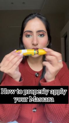 Apply Mascara, Mascara Tips, How To Apply Mascara, Makeup Routine, Your Eyes, Rush, Eyelashes, It Works, Blush