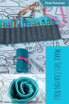 crayons and markers are sitting on top of a table with the text, free pattern