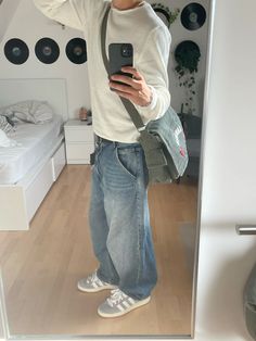 Baggy Outfit Ideas For Boys, Aesthetic Guy Outfits, Baggy Jeans Outfit, Outfit Oversize, Guy Fits, Streetwear Inspo, Teen Boy Outfits, Boy Fits, Street Style Outfits Men