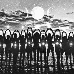 Sister Circle, Women's Circle, Sacred Feminine, A Sky, Wild Woman, Moon Magic, Moon Goddess, Moon Child, Yoga Studio