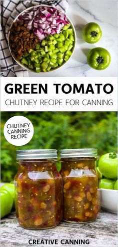 green tomato chutney recipe for canning