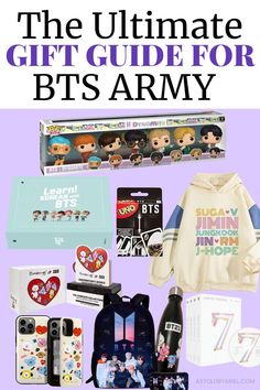 the ultimate gift guide for bts army