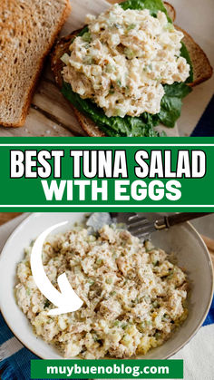 the best tuna salad with eggs recipe