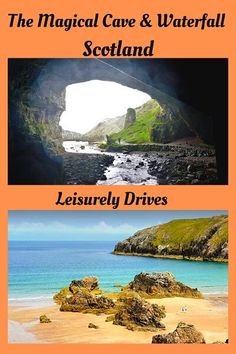 the magic cave and waterfall scotland by leisure drives