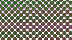 an abstract pattern made up of circles and dots in purple, green, and pink