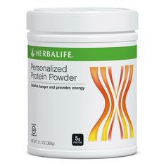 Herbalife Personalized Protein Powder 12.7 Oz Herbalife Protein Powder, Nutrition Shakes, Formula Cans, Lean Muscle Mass, Soy Protein