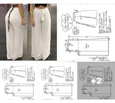 the instructions for how to make a skirt with an attached belt and drawstrings