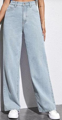 Look Boho Chic, Casual Denim Jeans, Jeans Outfit Women, Modest Dresses Casual, Jeans High Waist