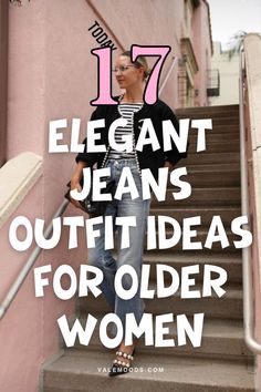 17 elegant jeans outfit ideas for older women Elegant Jeans Outfit, Classy Jeans Outfit, Elegant Jeans, Classy Jeans, Jeans Outfit Ideas, Deficiency Symptoms, Fun Dresses, Women Summer Dresses, B12 Deficiency