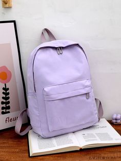 BagForLove - Streamlined Multi-Use Backpack Product Description Color Mauve Purple Pattern Type Plain Material Polyamide Type Classic Backpack Closure Type Zipper Style Funky Bag Size Medium Composition 100% Nylon Size Chart INCH CM Bag Height Bag Length Bag Width Strap Length Handle Height 16.1 inch 11.8 inch 4.7 inch 23.6 inch 2.4 inch Bag Height Bag Length Bag Width Strap Length Handle Height 41 cm 30 cm 12 cm 60 cm 6 cm Details Pictures Similar Products h2 { text-align: center; } /* æ¢è¡ */ li{ white-space: normal; word-break: break-all; word-wrap: break-word; } .red-box { width: 100%; display: flex; flex-direction: row; flex-wrap: wrap; justify-content: center; } .red-box > div { width: 190px; height: 250px; margin: 10px; } .red-box > div > a > img { width: 190px; height: 250px; } . Purple School Bag, Outdoor School Activities, Inch Bag, Purple Backpack, Student Travel, Mauve Purple, Details Pictures, Highschool Aesthetic, Outdoor School