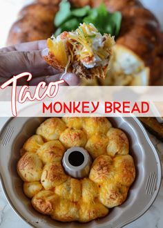 this taco monkey bread recipe is so good and easy to make