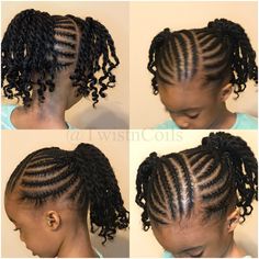 Braids And Twists, Toddler Hairstyles Girl, Natural Hairstyles For Kids, Girls Natural Hairstyles, Pelo Afro