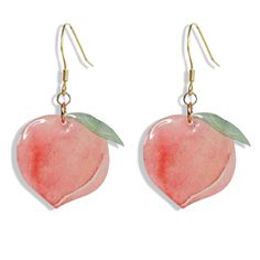 PRICES MAY VARY. No No No No No Sold Out Cute Peach Accessories, Earring Party, Japanese Summer, Gifts Pink, Cute Peach, Aesthetic Accessories, Earrings Aesthetic, Jewelry Aesthetic, Fruit Earrings