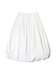 Fitted Full Skirt With Ruched Details, Fitted Bubble Hem Skirt For Summer, Voluminous Ruched Long Skirt, Ruched Long Voluminous Skirt, White Long Ruched Skirt, White Ruched Long Skirt, Spring Voluminous Pleated Hem Skirt, Spring Fitted Bubble Hem Skirt, Fitted Bubble Hem Skirt For Spring